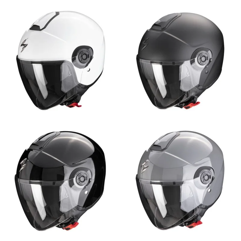 Spedizione Espresso Casco demi-jetScorpion Exo-City II Solid
