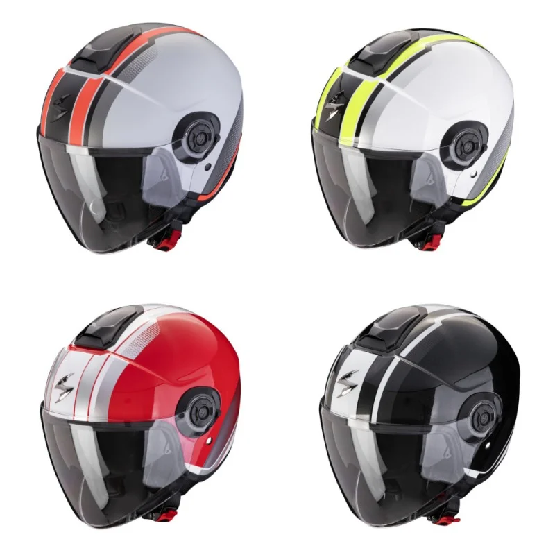 Affare Casco demi-jetScorpion Exo-City II VEL