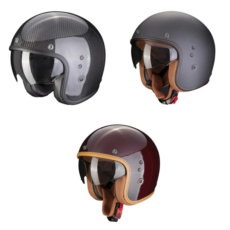 Casco Vintage Scorpion Belfast Evo Carbon Solid Ultime Pezzi
