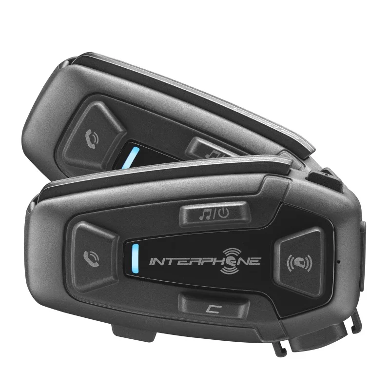 Interphone Unite U-COM 8R Interfono Bluetooth Mesh universale da casco doppio Compra Oggi Stesso