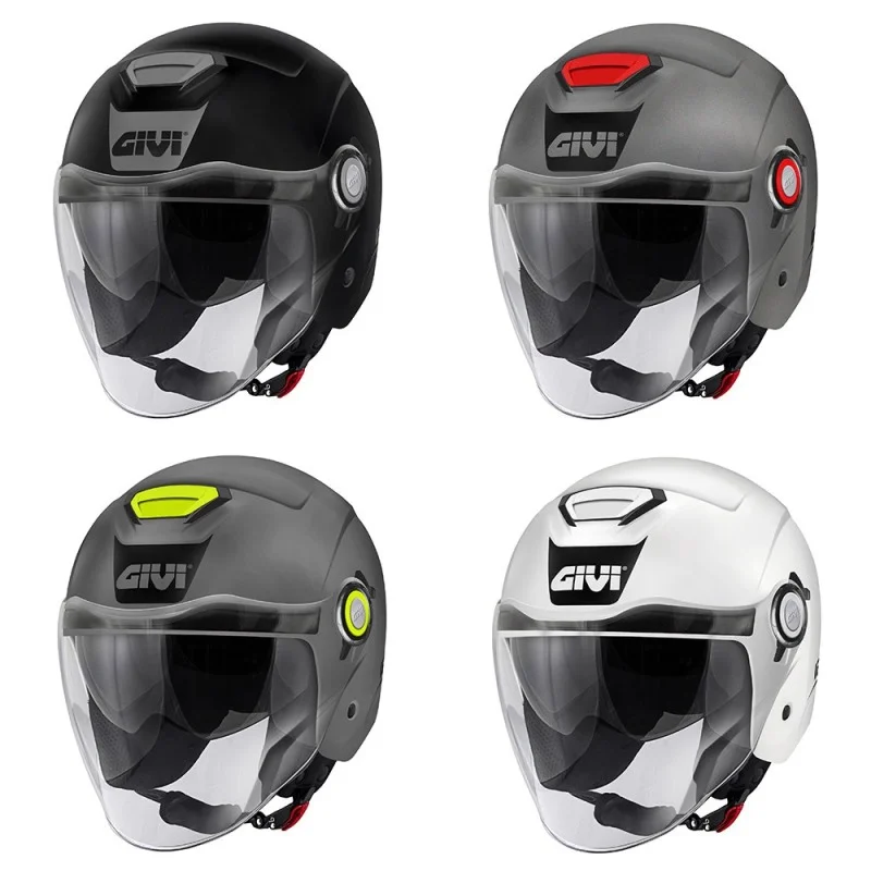 Givi 12.5 Solid Casco Jet da moto Omologato ECE06 Promo Stagionale