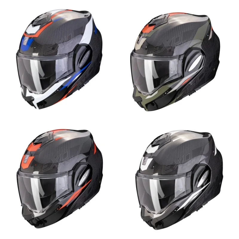 Scorpion Exo-Tech EVO Carbon Rover Flip Back Offerta Limitata