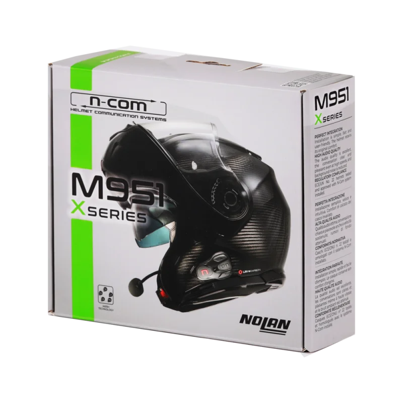Prezzo Basso Nolan M951 R - Interfono Mesh Avanzato per Caschi N-Com