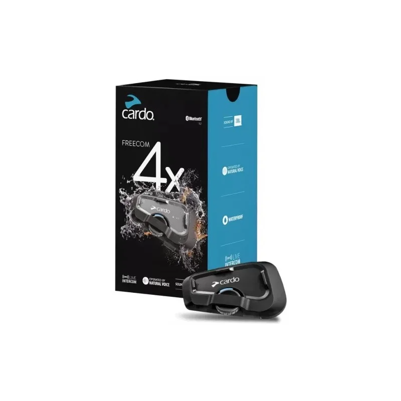Più Venduto Cardo Freecom 4x Interfono moto bluetooth a 4 vie