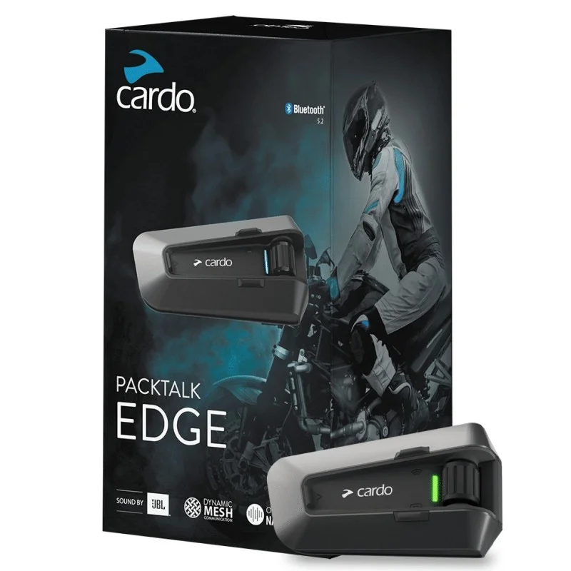 Cardo Packtalk Edge Interfono moto Singolo Dinamic Mesh Miglior Prezzo