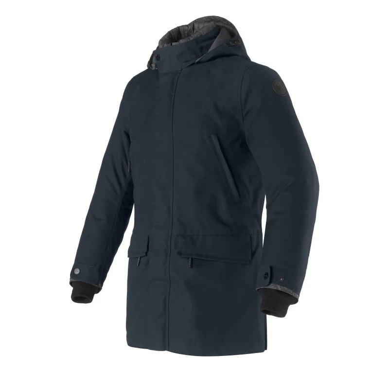 Prezzo Scontato Clover Manhattan WP - Giacca Invernale Lunga Impermeabile per Moto