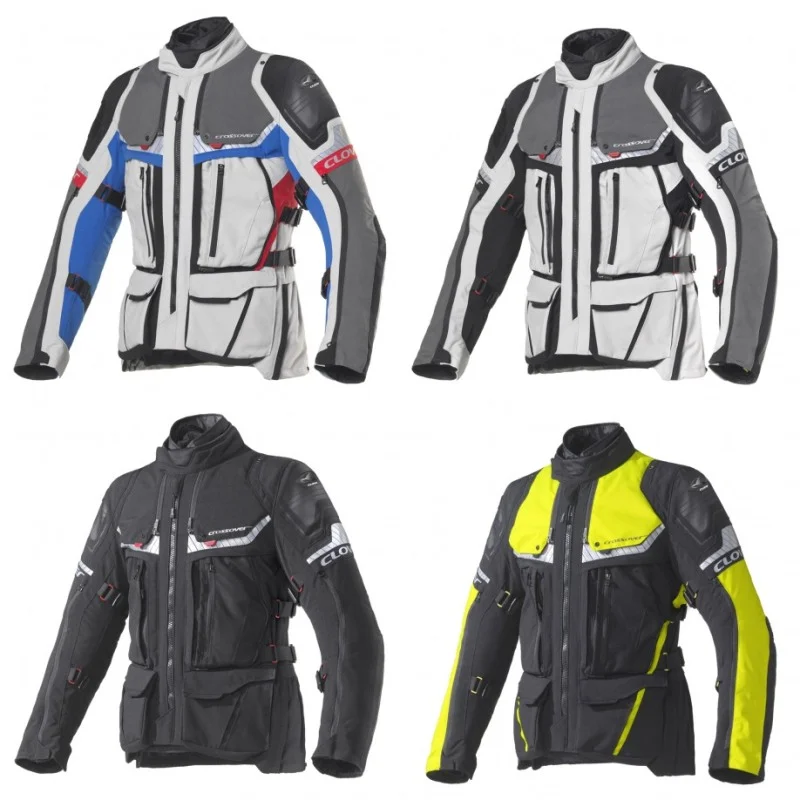 Giacca da moto 3 strati Clover Crossover-4 Airbag A Buon Prezzo