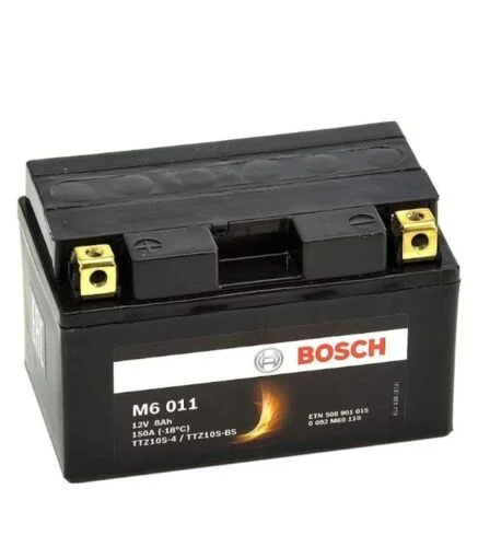 Batteria moto bosch m6 011 12v 8ah 150a ytz10s-4 ytz10s-bs Scelto Dai Clienti
