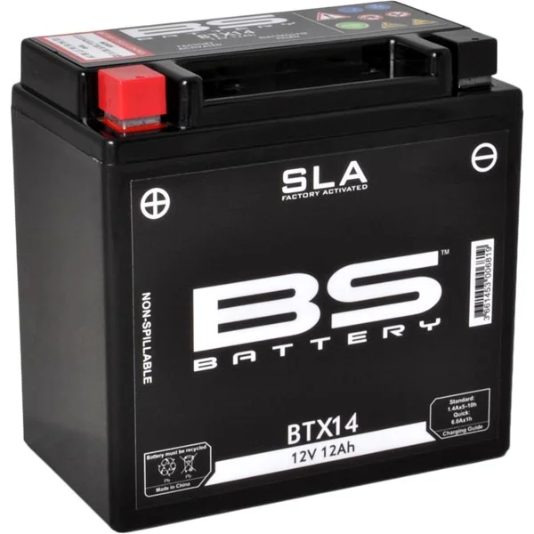 Batteria bs battery Sla BTX14 sigillata attivata 12v 12ah ytx14 Offerta Speciale