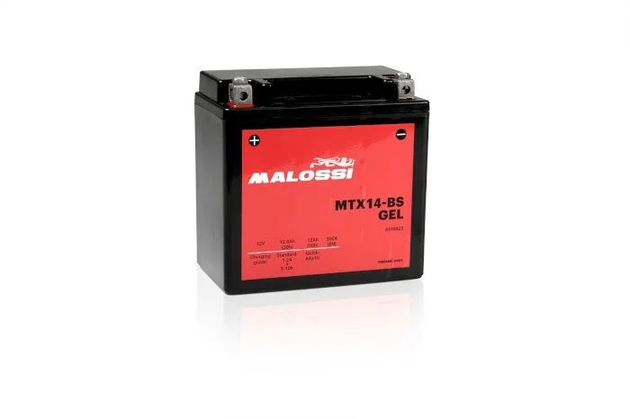 Batteria malossi mtx14-bs gel 12 v 12 ah pronta all'uso 4418923 Spedito Oggi