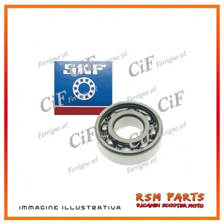 Cuscinetto 20X47X14 Gabbia Ferro Scooter 50 Minarelli (6204-C4) Compra Online