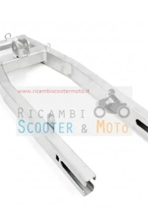 A Buon Prezzo Forcellone Originale Malaguti Grizzly 50 12 Ce 08/09 Verniciato Argento