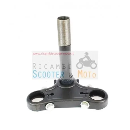 Subito Disponibile Testa Croce Forcella Malaguti Grizzly 50 10 Rcx Verniciata Nera