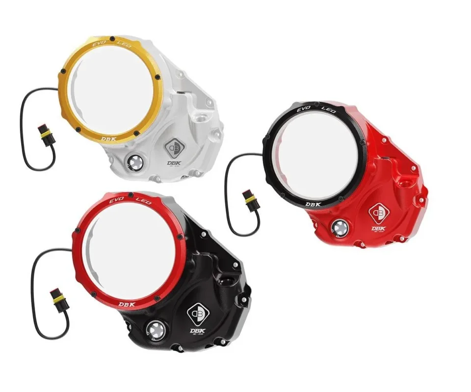 Must-Have Coperchio Frizione Trasparente Evo LedDbk Per Ducati Scrambler 1100 Tribute ProModelli dal 2022 al 2023 CCDVL05AE