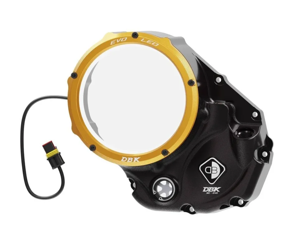 A Buon Prezzo Coperchio Frizione Trasparente Evo Led Nero Oro Dbk Per Ducati Hypermotard 950 RveModelli dal 2021 al 2026 CCDVL05DB