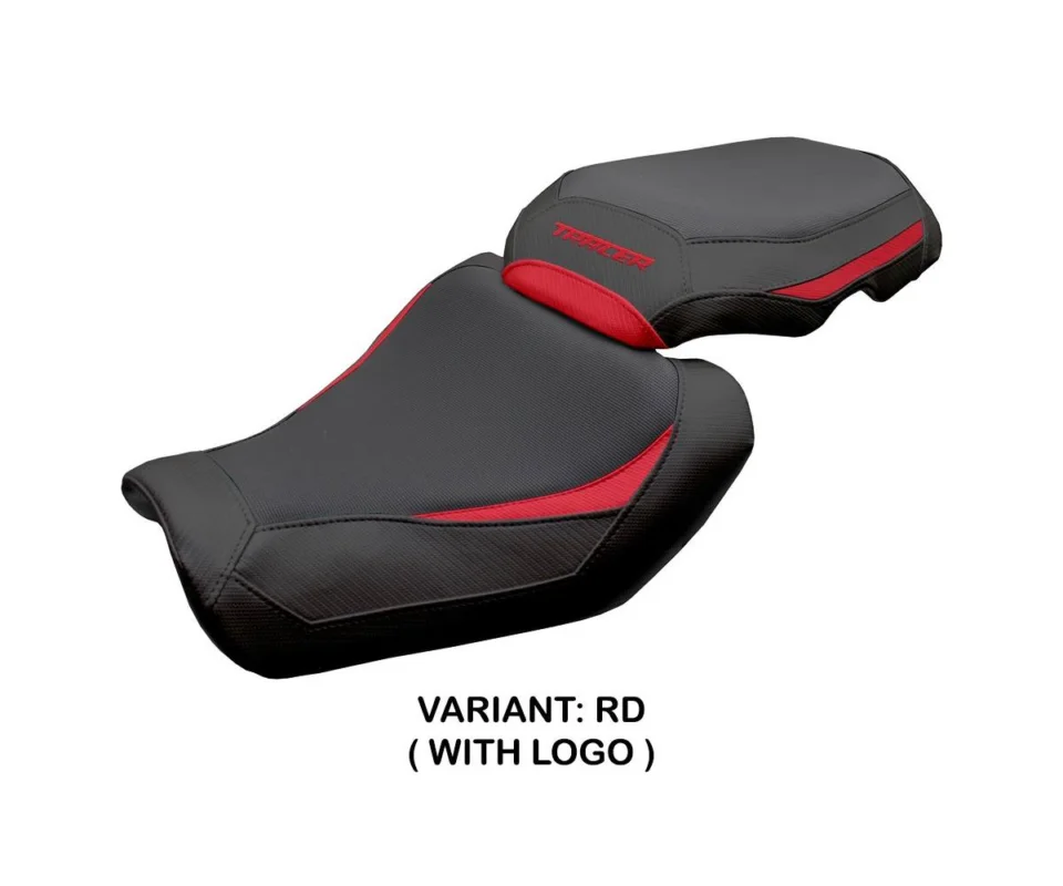 Rivestimento sella Ness Rosso RD + logo Tpz compatibile per YAMAHA TRACER 9 / 9 GTModelli dal 2025 al 2026 YATR9N-RD-1 Quantità Limitata