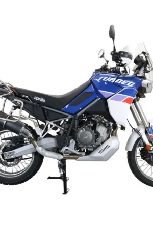 Vendita Finale Terminale di Scarico GPR Furore Evo4 Nero Omologato Nero opaco per Aprilia Tuareg 660Modelli dal 2021 al 2024 E5.A.77.FNE4