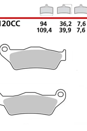 A Buon Prezzo Pastiglie Brembo Freno Anterioriper Aprilia SXR 160Modelli dal 2021 al 2023 07120CC