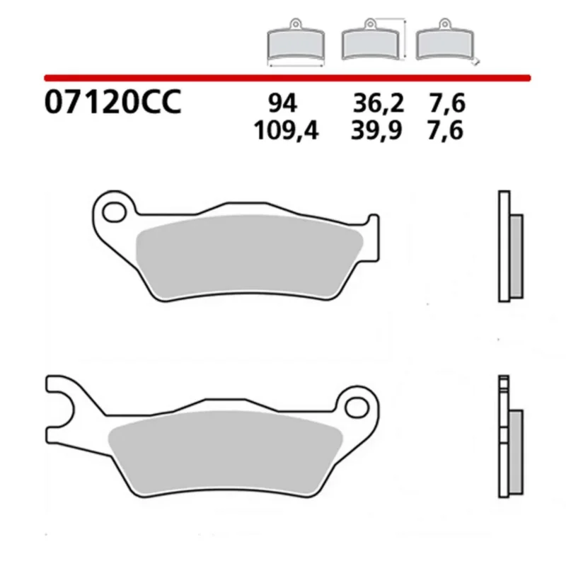 A Buon Prezzo Pastiglie Brembo Freno Anterioriper Aprilia SXR 160Modelli dal 2021 al 2023 07120CC