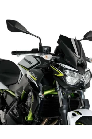 A Buon Prezzo Cupolino PUIG Nero Naked N.G. Sportper KAWASAKI Z650 650Modelli dal 2020 al 2022 3864N