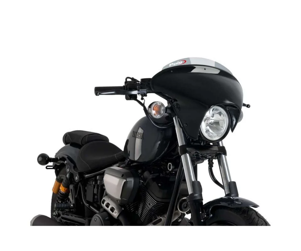 Direttamente Dal Produttore Cupolino PUIG Fume Chiaro Batwing Sml Sportper YAMAHA XV 950/RModelli dal 2014 al 2021 21077H