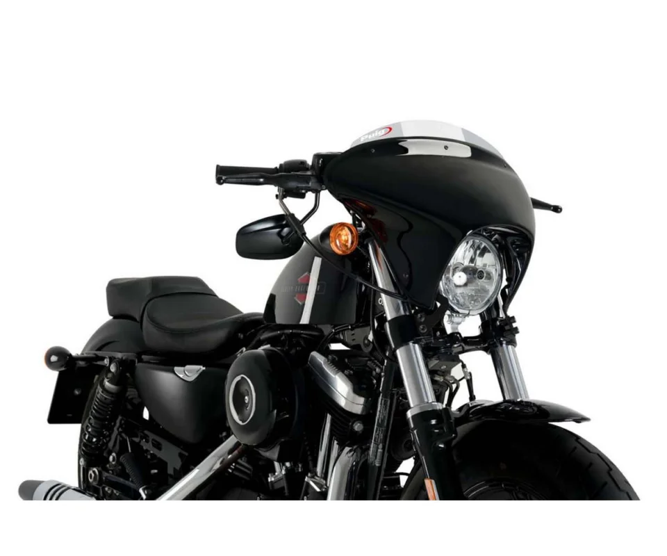 Spedizione Gratuita Cupolino PUIG Fume Chiaroper HARLEY DAVIDSON SPORTSTER FORTY-EIGHT 1200Modelli dal 2015 al 2020 21055H