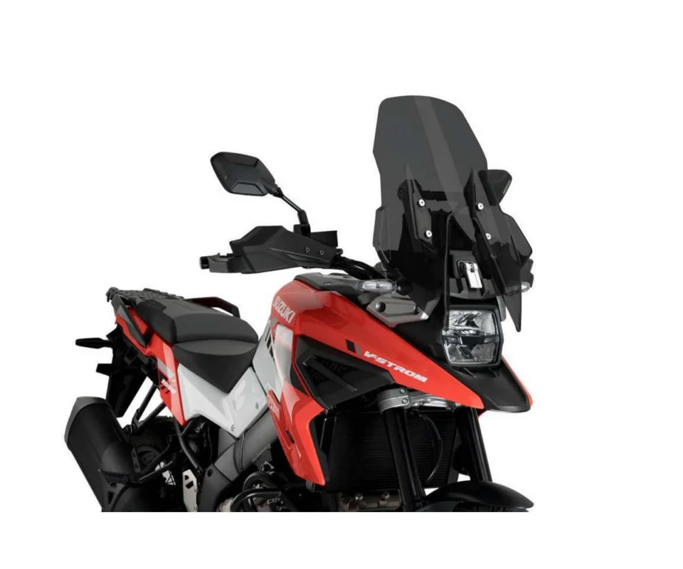 Promozione Esclusiva Cupolino PUIG Fume Scuro Touringper SUZUKI DL V-STROM XT 1050Modelli dal 2020 al 2023 20411F