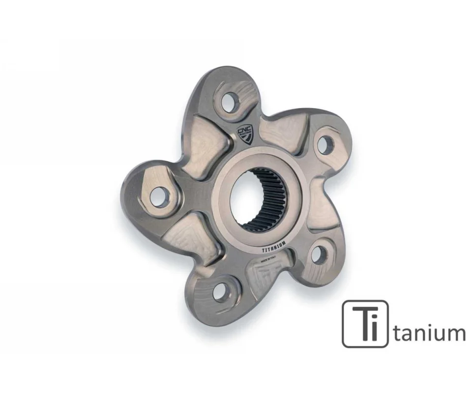 Offerta Del Giorno Flangia Portacorona Titanio Cnc Racing Titanio Ducati Hyperstrada 939Modelli: 2016 FL500X