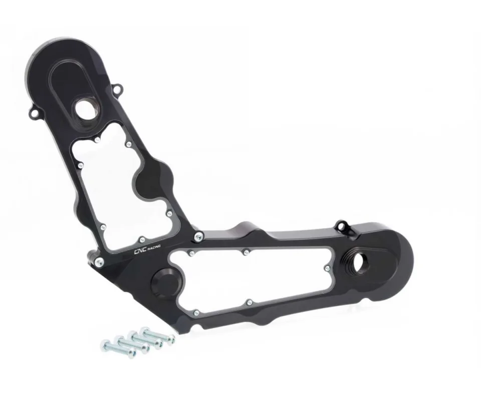 Reso Gratuito Cover Copri Cinghie Distribuzione Cnc Racing Nero Ducati Multistrada 1000Modelli dal 2003 al 2006 CC181B