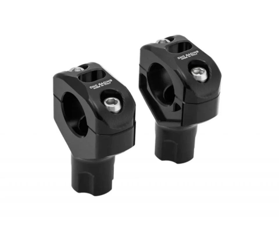 Super Prezzo Riser Manubrio Conico Altezza 59 Mm Cnc Racing Nero Triumph Street Triple R AbsModelli dal 2012 al 2014 RM222B
