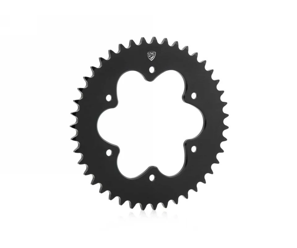 A Buon Prezzo Corona Componibile Z38 P520 6 Fori Cnc Racing Nero Ducati Supersport 950 SModelli dal 2021 al 2022 CN550B
